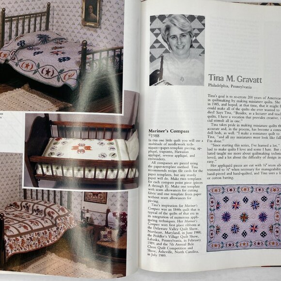 Vintage Great American Quilts 1991 Sandra L O'Brien Quilting Patterns Techniques - Picture 8 of 14